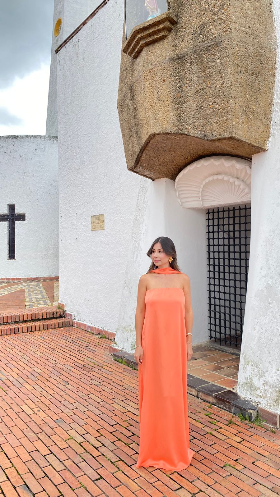 Vestido April Salmon