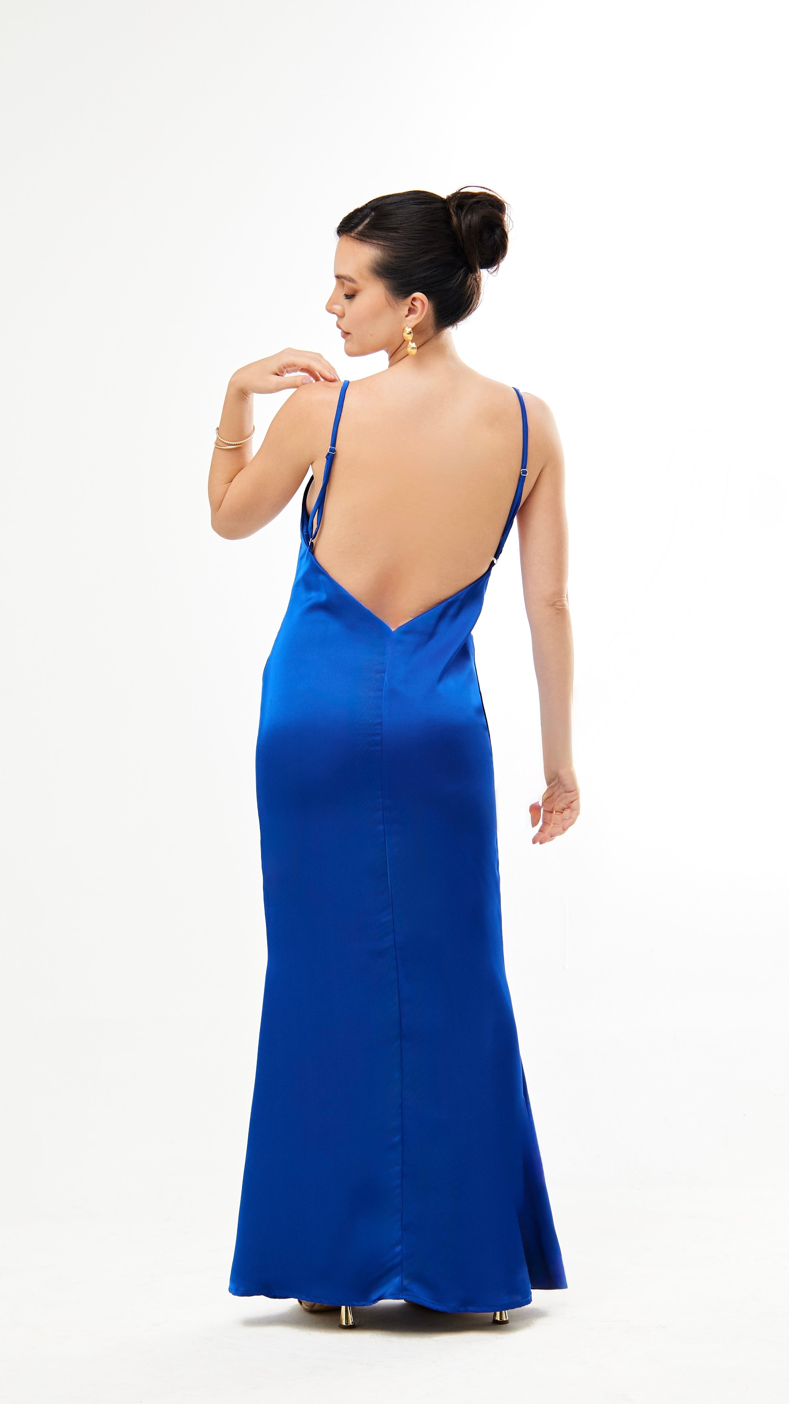 Royal Blue Cocktail Dress