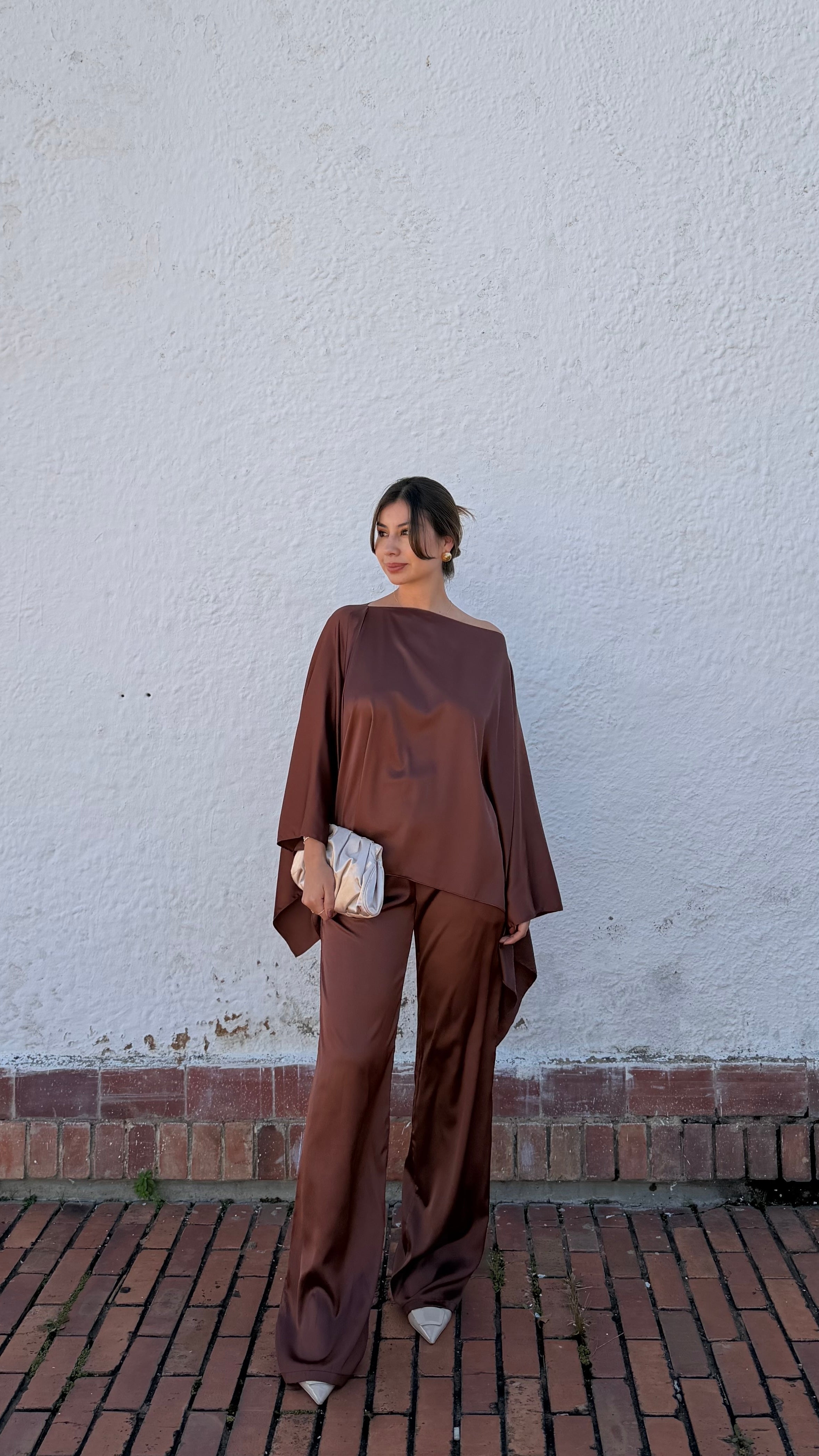 Brown Cape Set