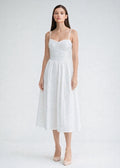 Coquette White Dress