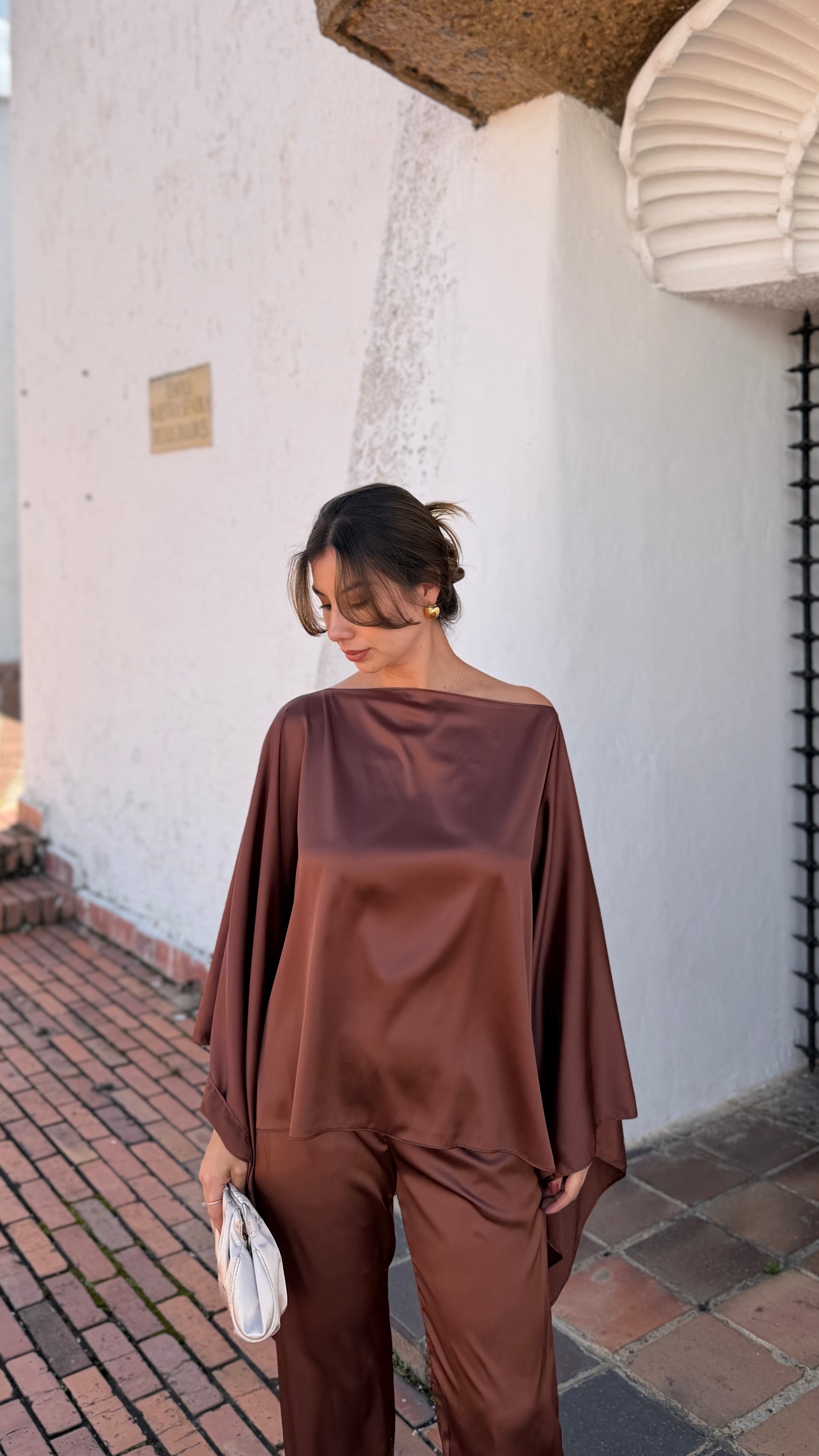 Brown Cape Set