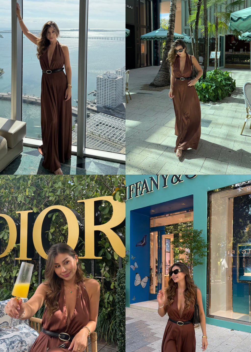 Odisea Brown Dress