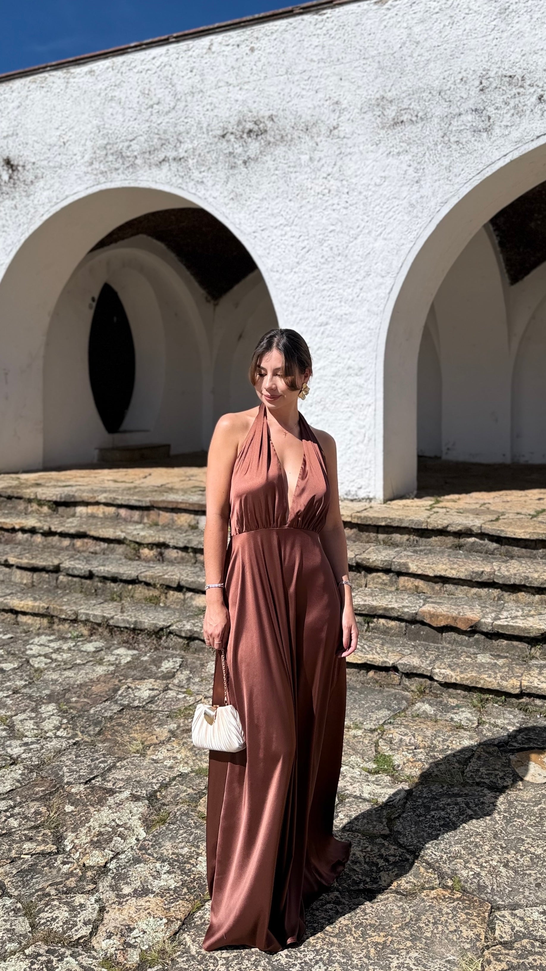 Odisea Brown Dress