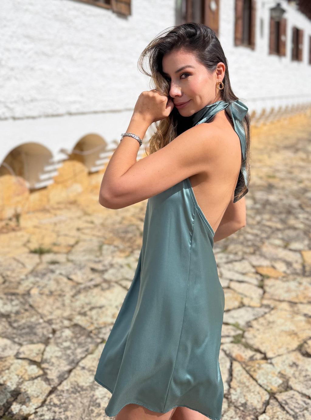 Atenea Mint Green Dress