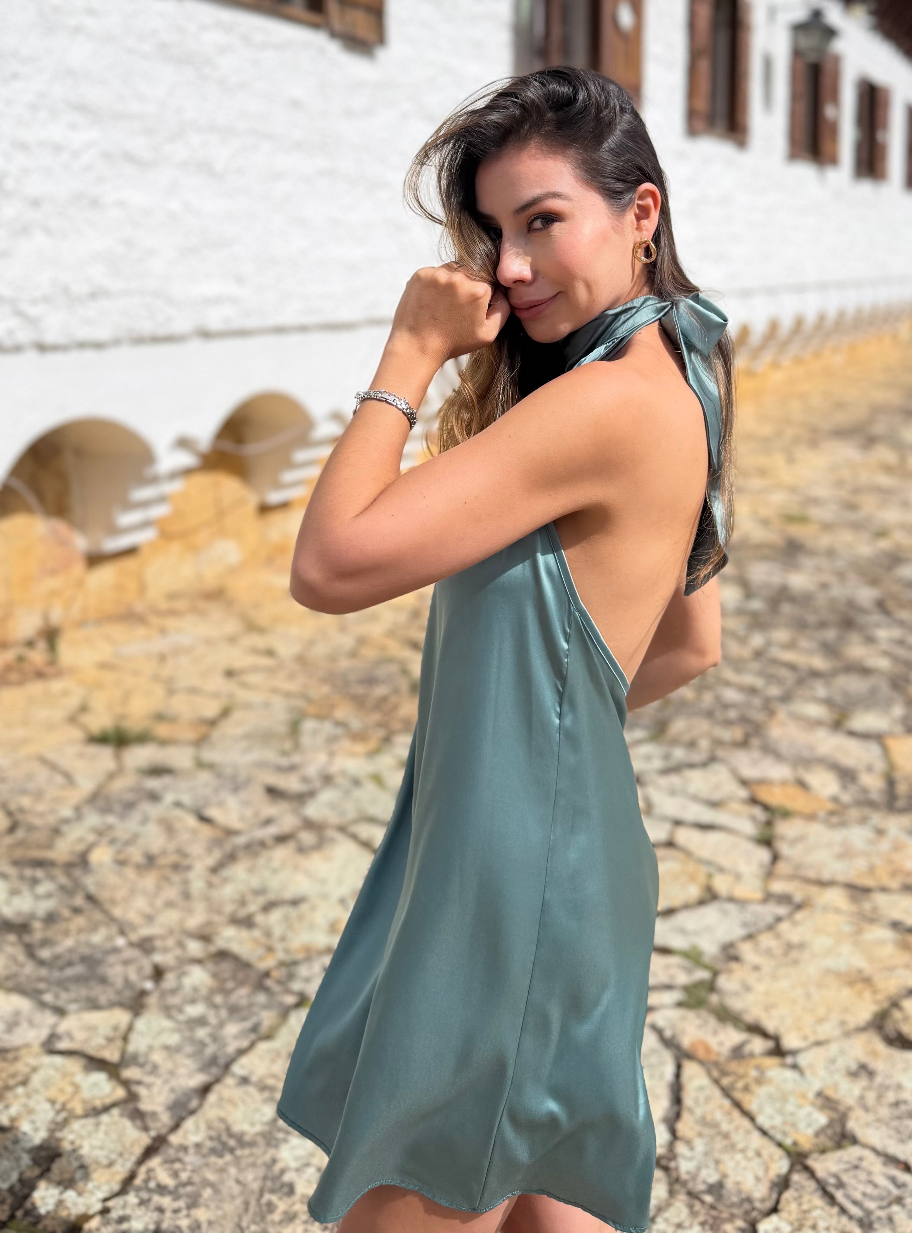 Atenea Mint Green Dress