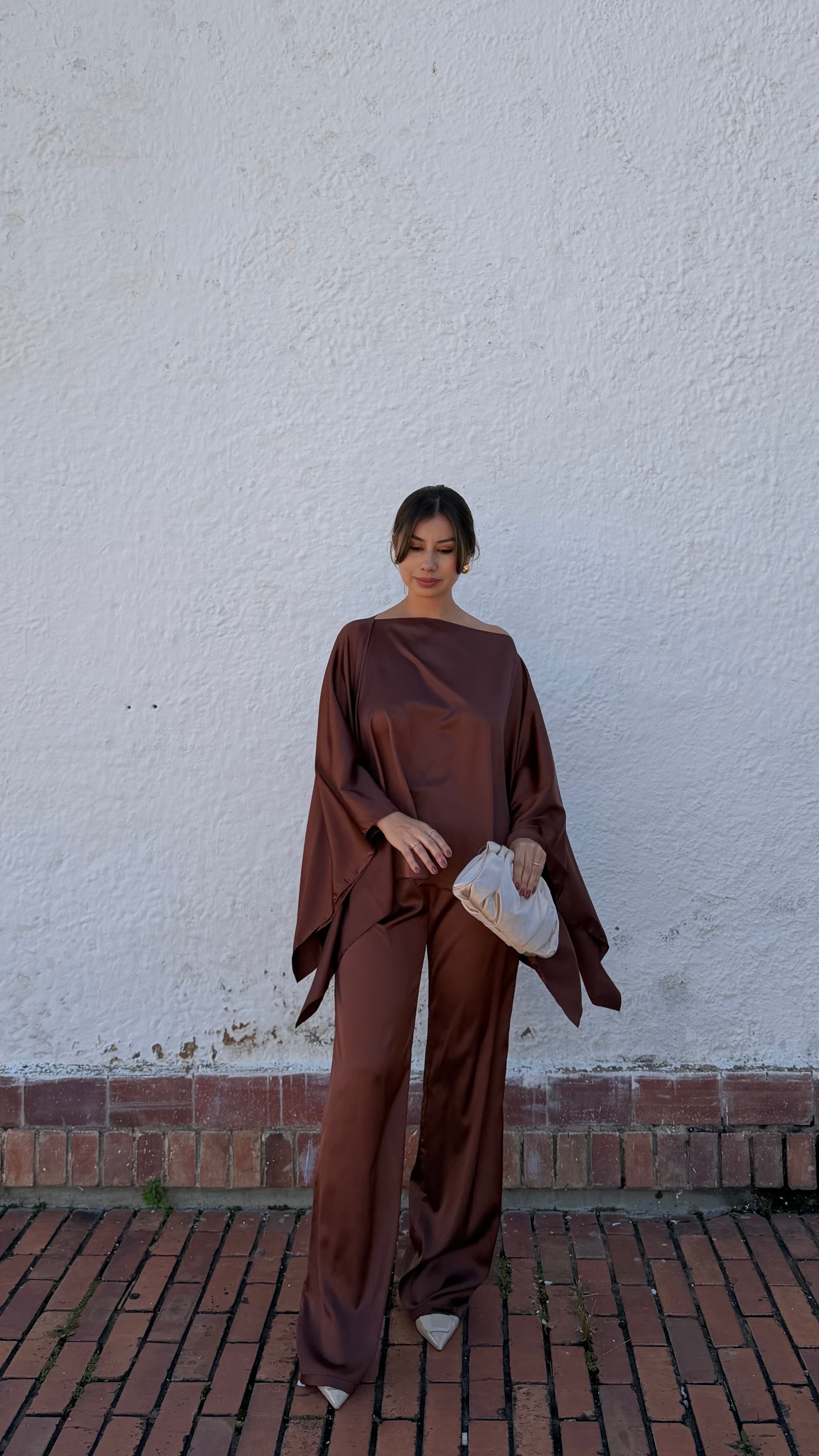 Brown Cape Set