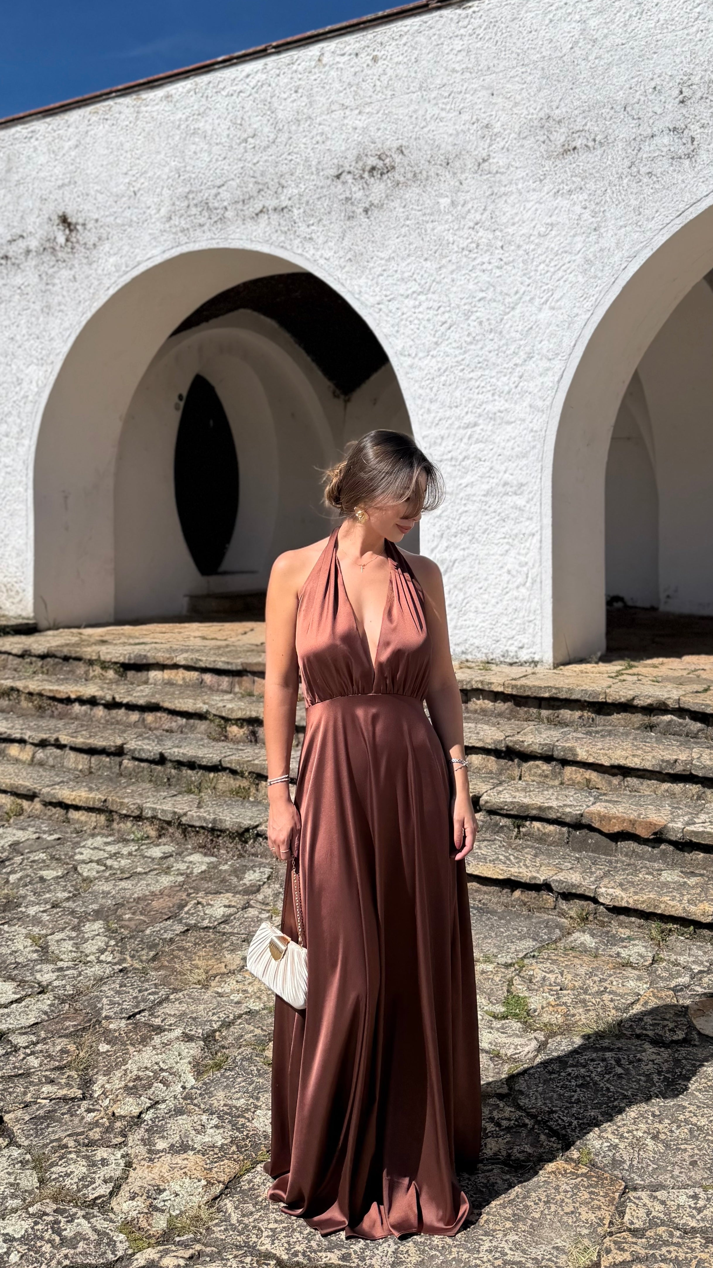 Odisea Brown Dress