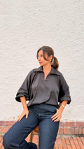 Stella Black Blouse