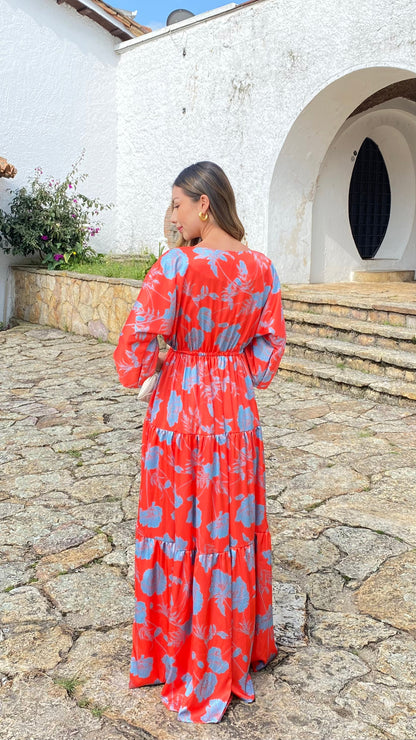 Vestido Coral