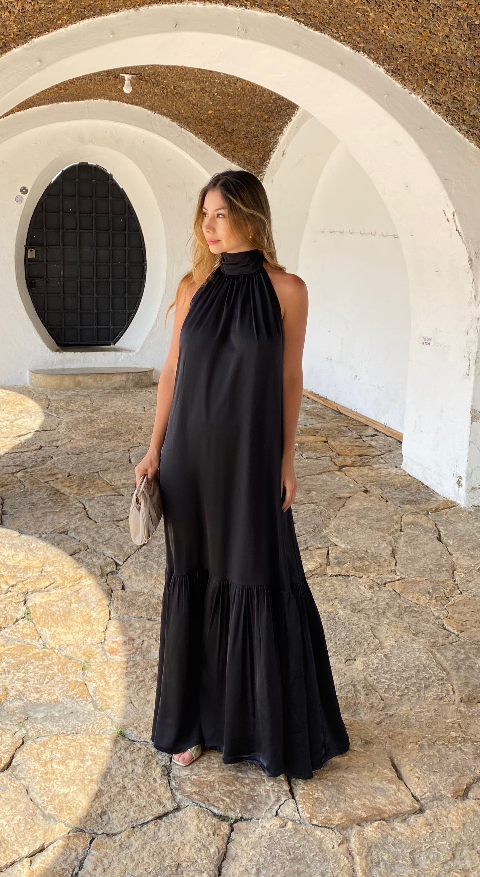 Atenea Black Dress