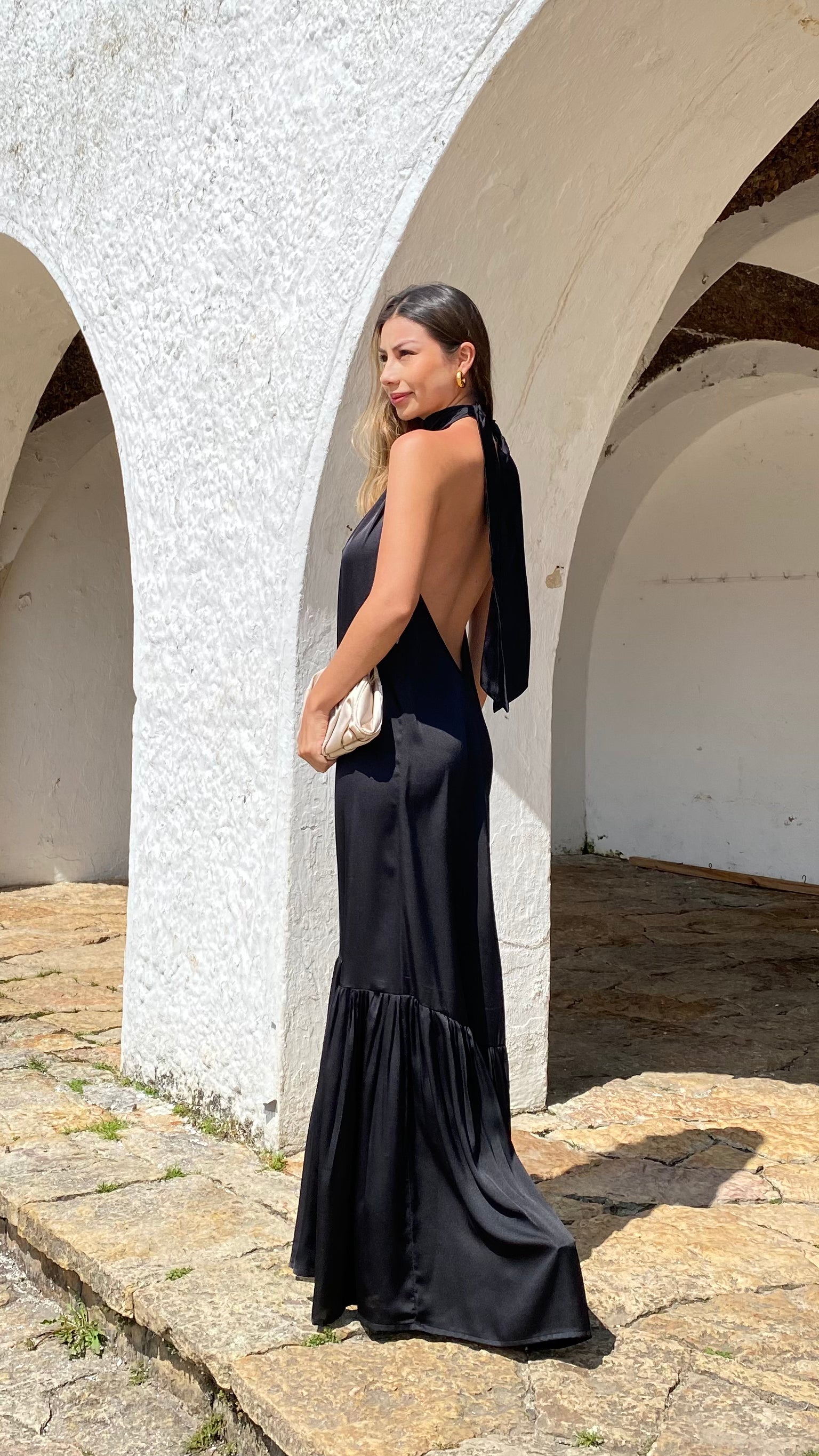Atenea Black Dress