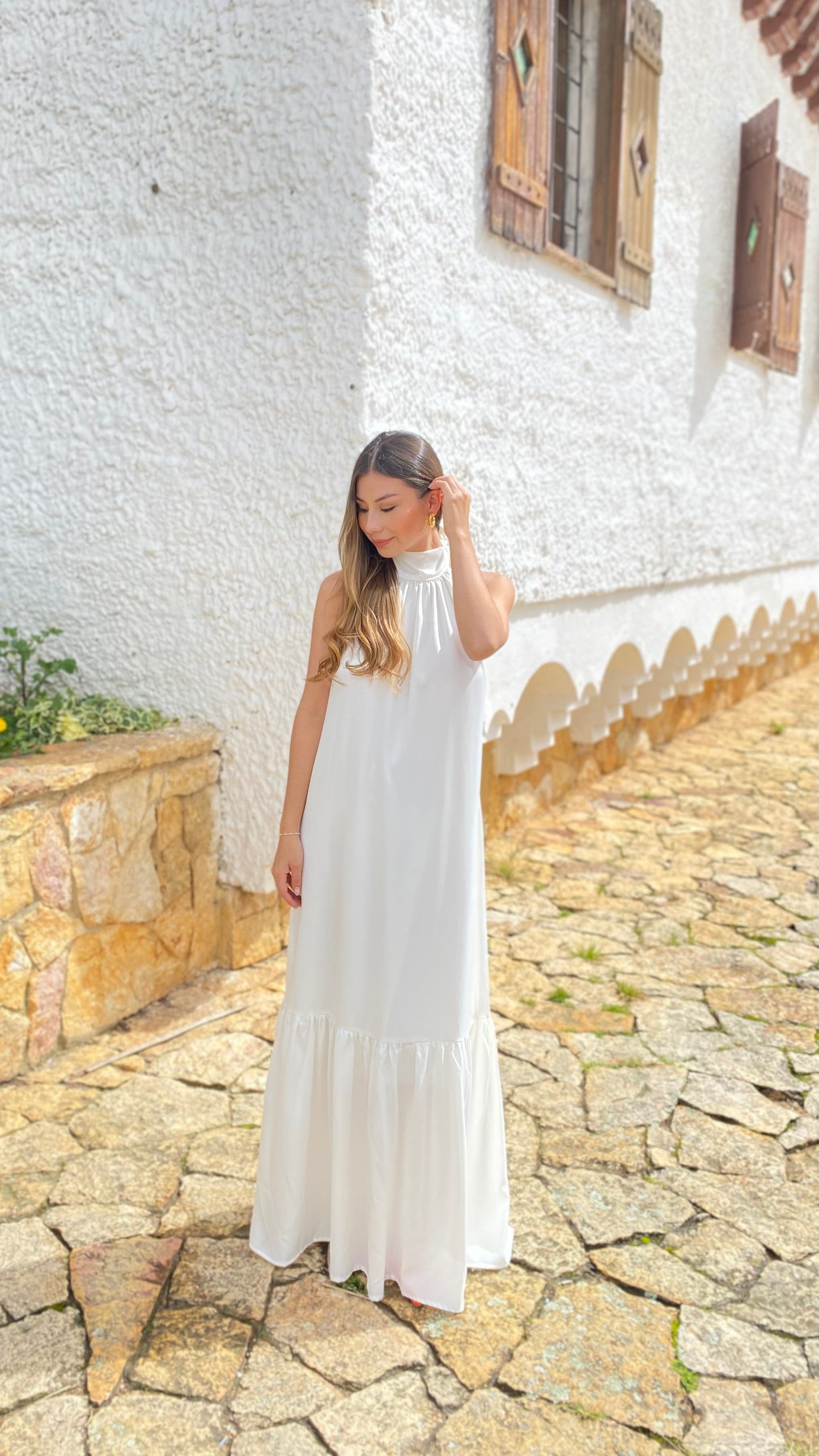 Vestido Atenea Blanco