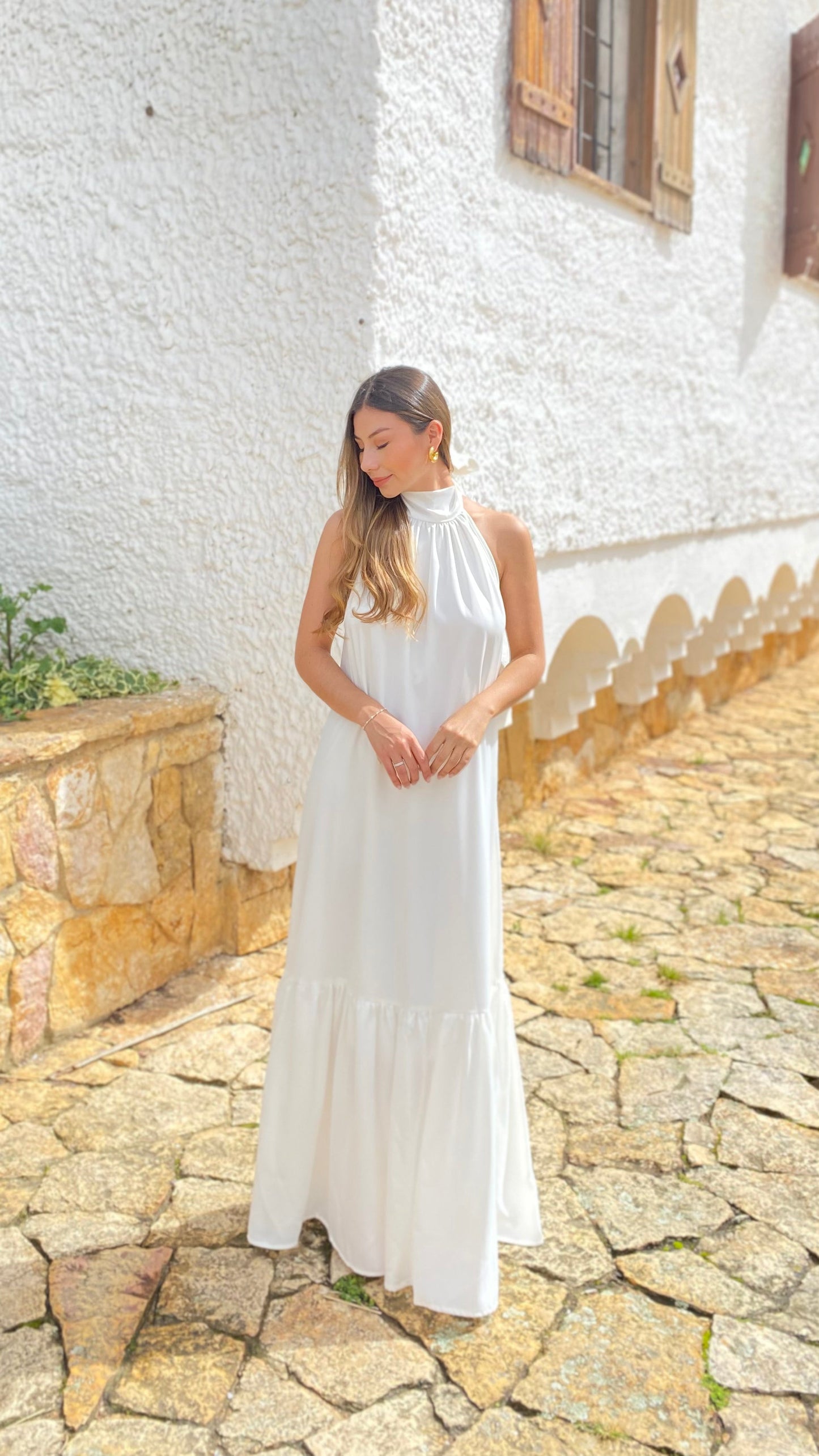 Vestido Atenea Blanco