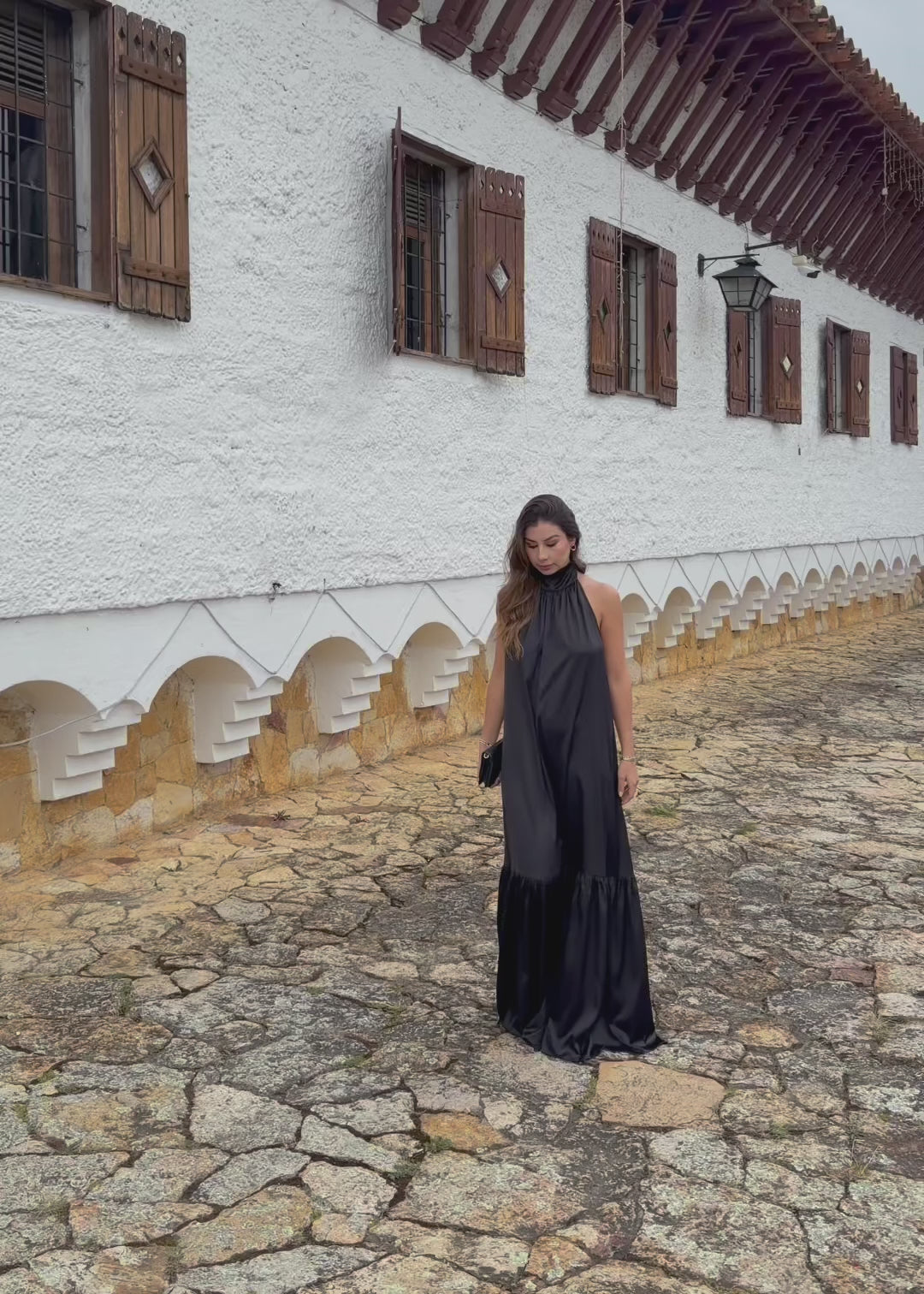 Atenea Black Dress